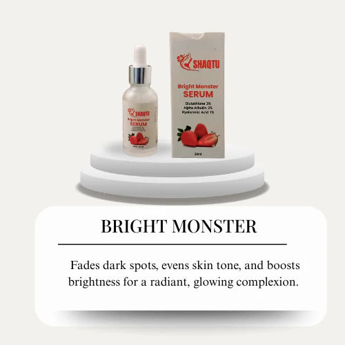 Bright Monster Serum 30ml – Dark Spot Fader & Skin Brightener