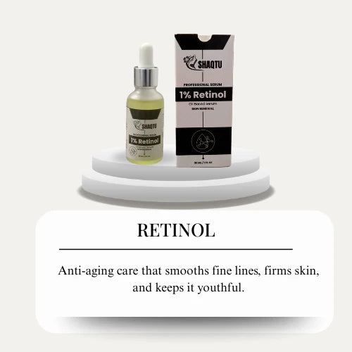 Retinol Serum 1% (30ml) – Anti-Aging, Fine Line & Texture Smoother